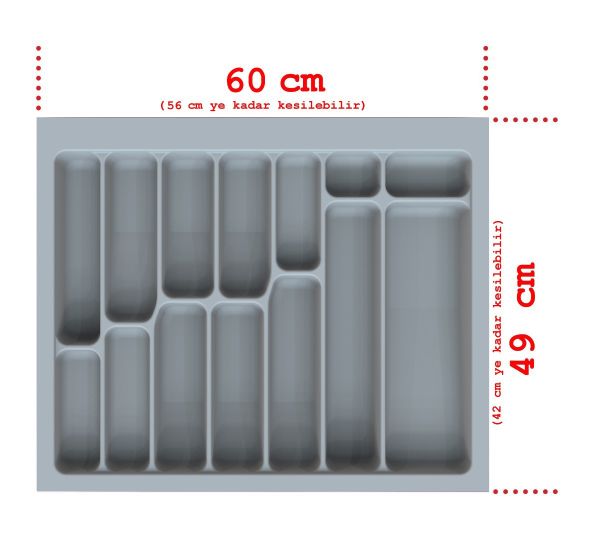 Çekmece İçi Kaşıklık 60*49 Yeni Model Ürün