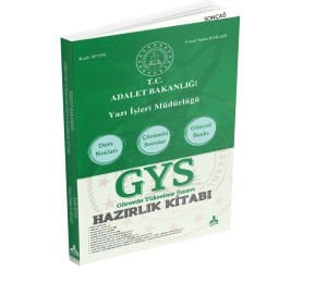 ADALET BAKANLIĞI GÖREVDE YÜKSELME SINAVI HAZIRLIK KİTABI