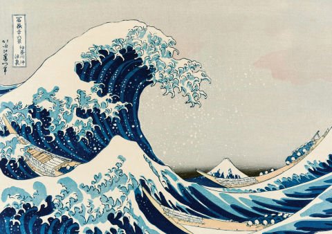 Art Puzzle The Great Wave (Kanagawa) 1000 Teile Puzzle