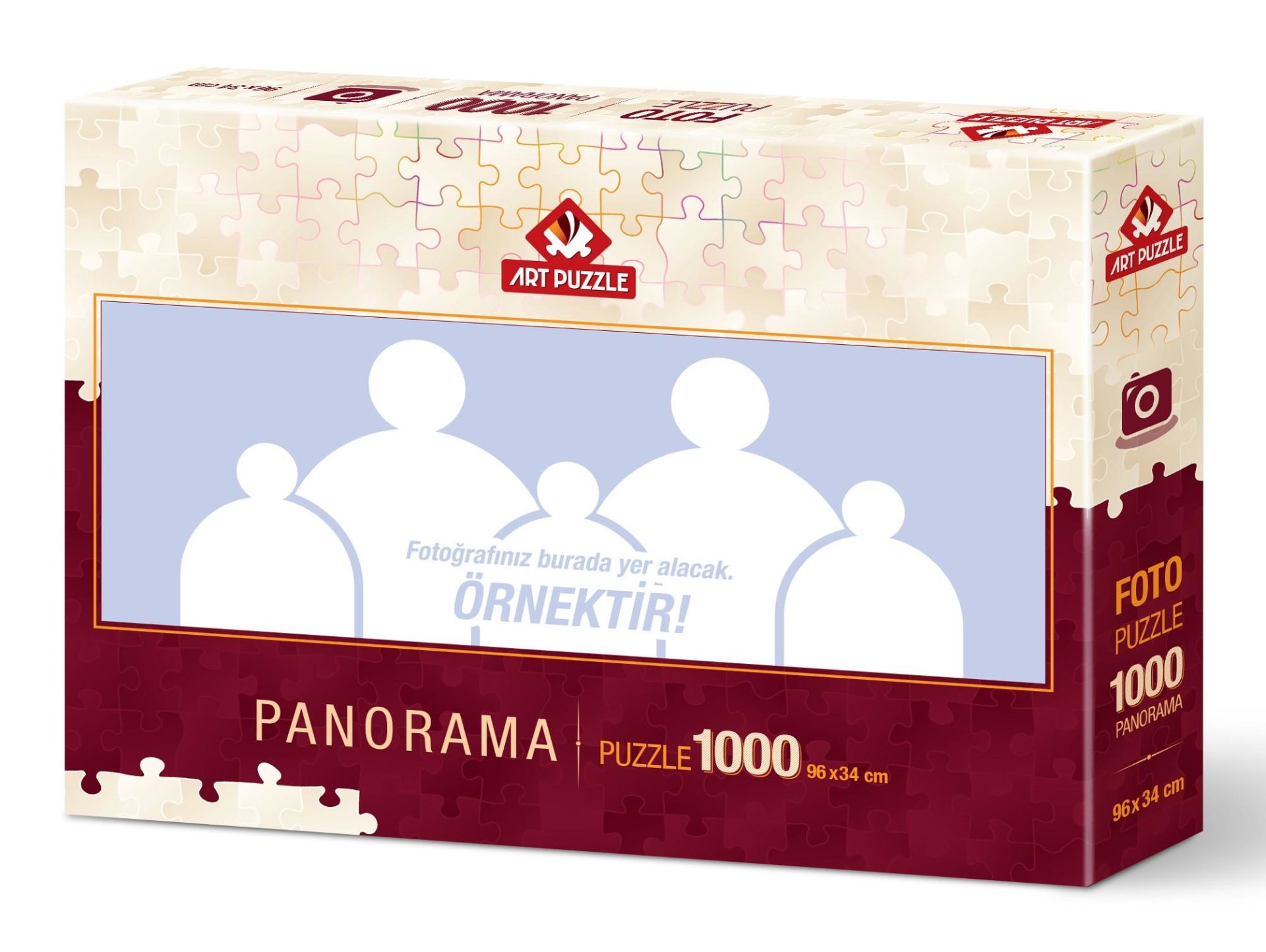 Art Puzzle Custom Design 1000 Piece Panorama Boxed Puzzle