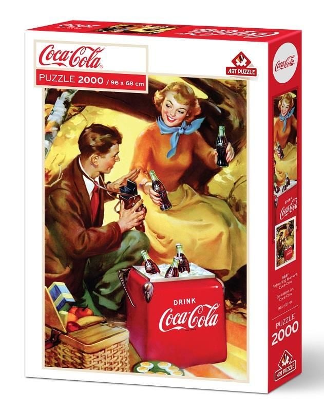 Art Puzzle Coca-Cola Serinleten An 2000 Parça Puzzle