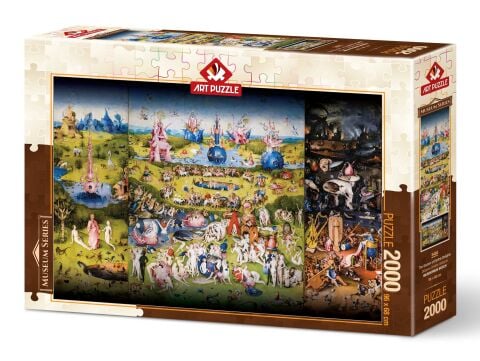 Art Puzzle Dünyevi Zevkler Bahçesi, Hieronymus Bosch 2000 Parça Puzzle