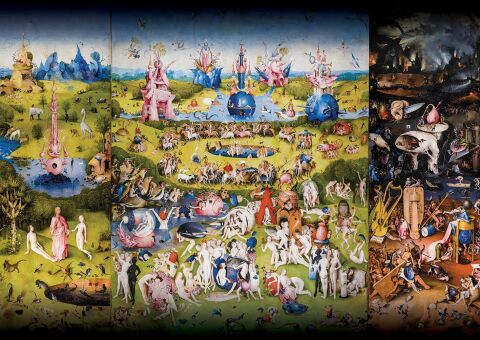 Art Puzzle Dünyevi Zevkler Bahçesi, Hieronymus Bosch 2000 Parça Puzzle
