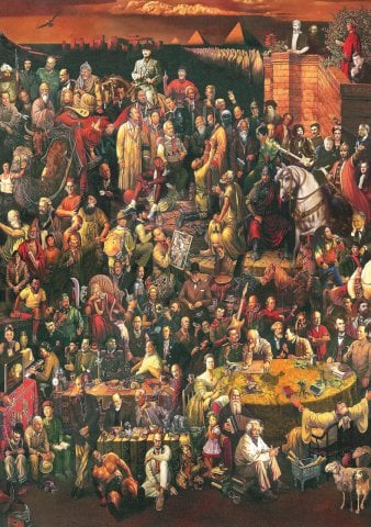 Art Puzzle 113 Famous 1500 Piece Puzzle