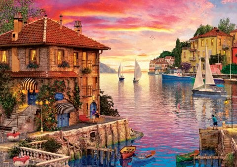 Art Puzzle Akdeniz Limanı 1500 Parça Puzzle