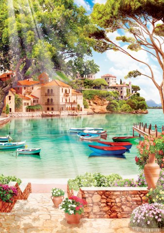 Art Puzzle Huzura Günaydın 1000 Parça Puzzle