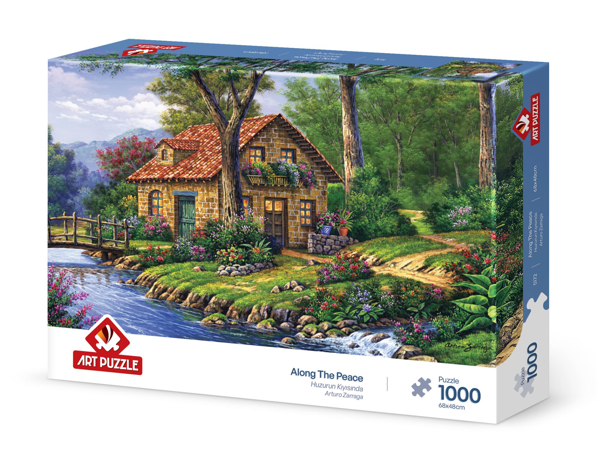 Art Puzzle On the Edge of Peace 1000 Piece Jigsaw Puzzle