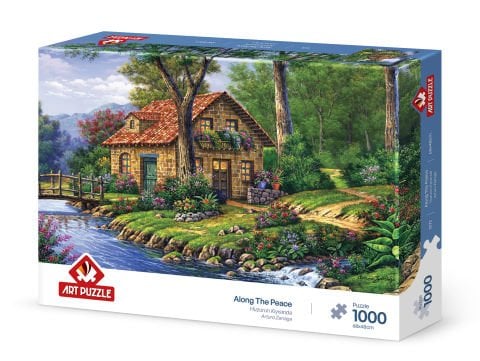 Art Puzzle On the Edge of Peace 1000 Piece Jigsaw Puzzle