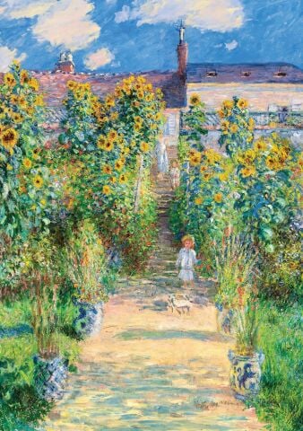 Art Puzzle Sanatçının Bahçesi, Claude Monet 1000 Parça Puzzle