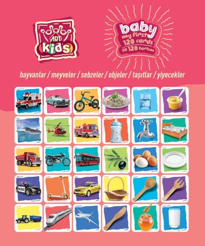 Art Kids Baby İlk Eğitici Kartlarım
