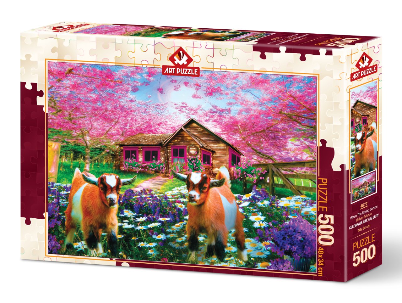 Art Puzzle Bahar Gelince 500 Parça Puzzle