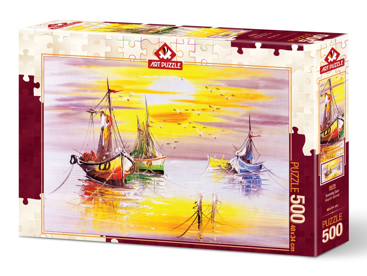 Art Puzzle Akşam Güneşi 500 Parça Puzzle