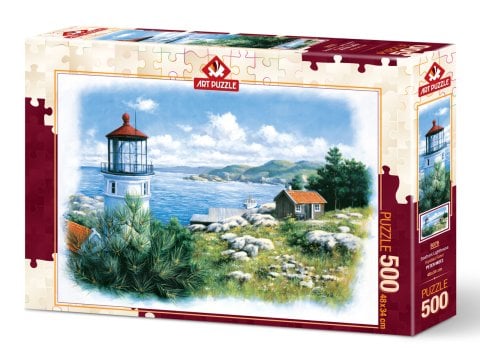 Art Puzzle Kıyıdaki Fener 500 Parça Puzzle