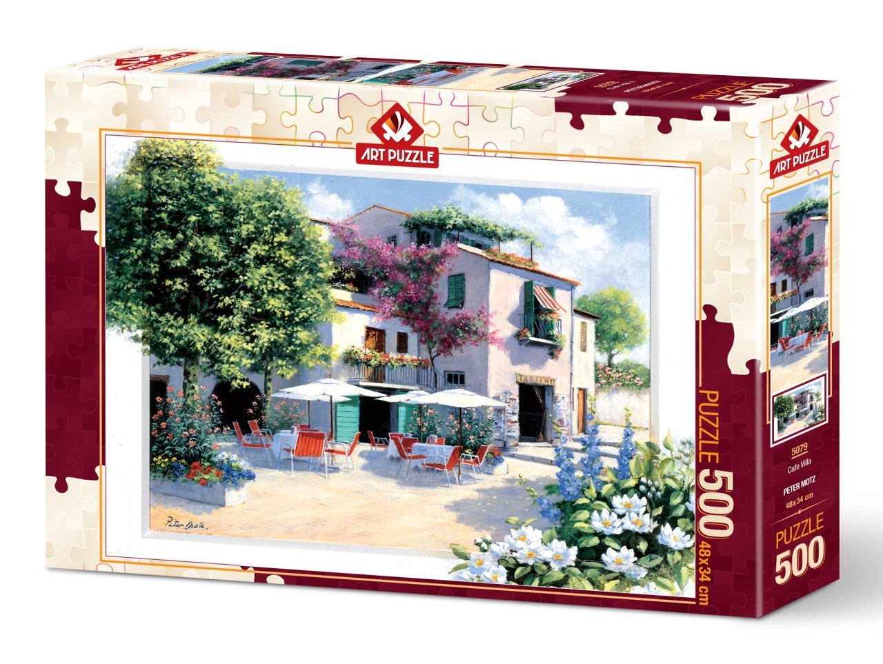 Art Puzzle Cafe Villa 500 Teile Puzzle