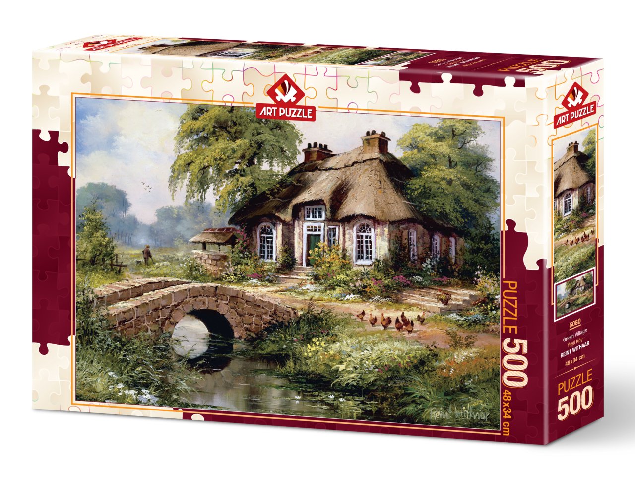 Art Puzzle Yeşil Köy 500 Parça Puzzle