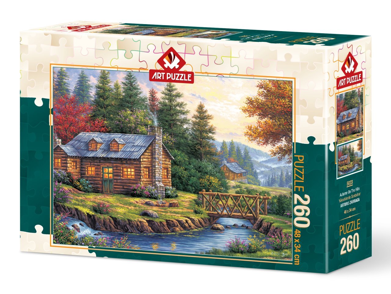 Art Puzzle Yükseklerde Sonbahar 260 Parça Puzzle