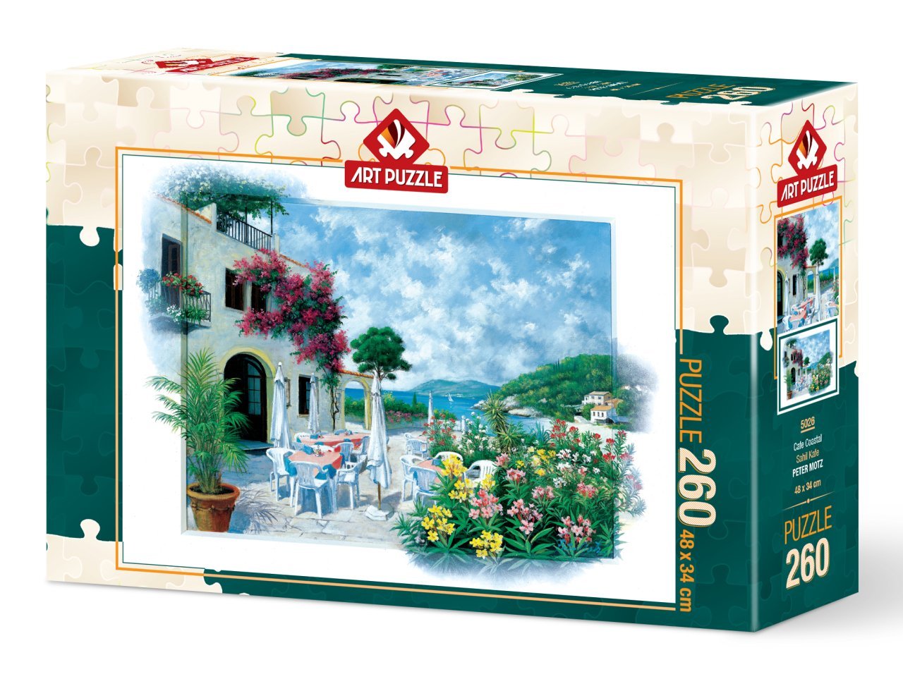 Art Puzzle Sahil Kafe 260 Parça Puzzle