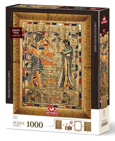Art Puzzle Papyrus 1000 Piece Framed Puzzle