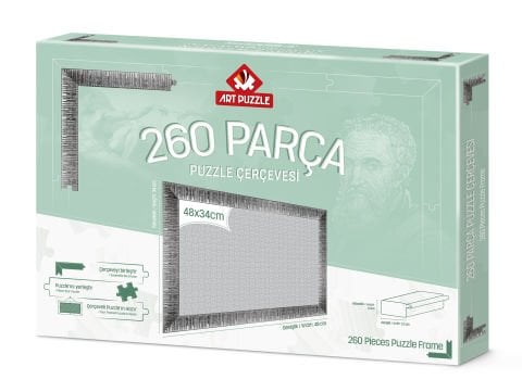 Art Puzzle Silver Frame For 260 Pcs Puzzles