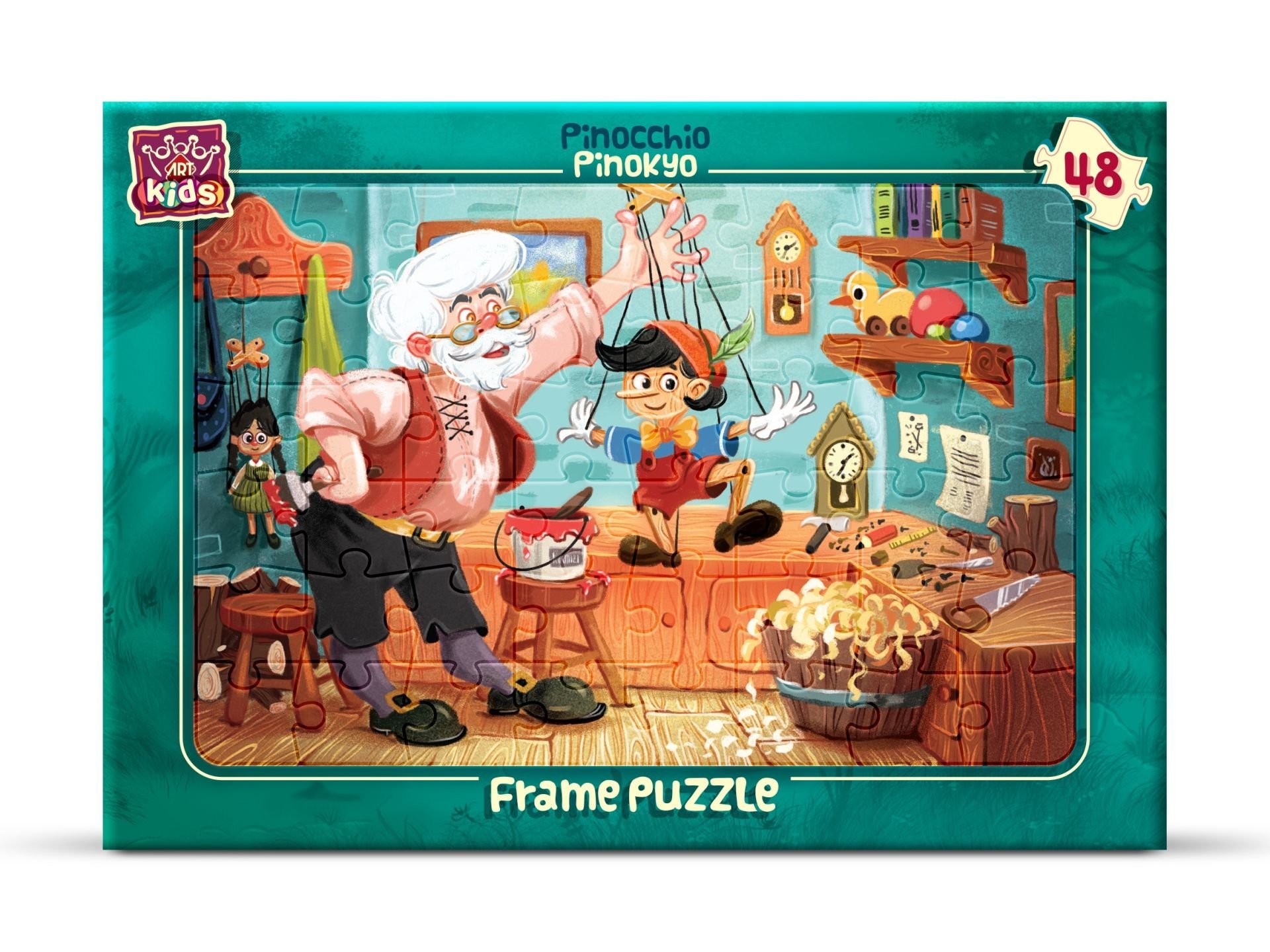 Art Kids Puzzle 48 Pieces Pinocchio