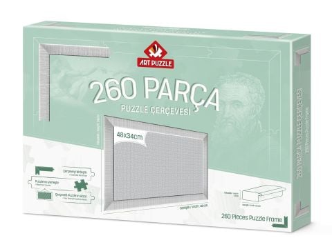 Art Puzzle White Frame For 260 Pcs Puzzles