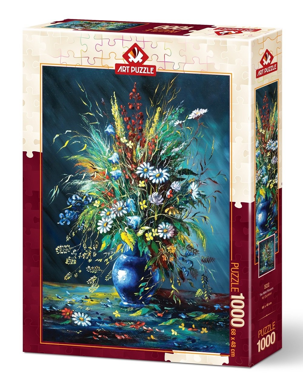Художественная головоломка Полевые цветы Пазл из 1000 деталей