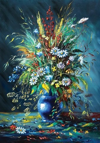 Art Puzzle Wildflowers 1000 Piece Puzzle