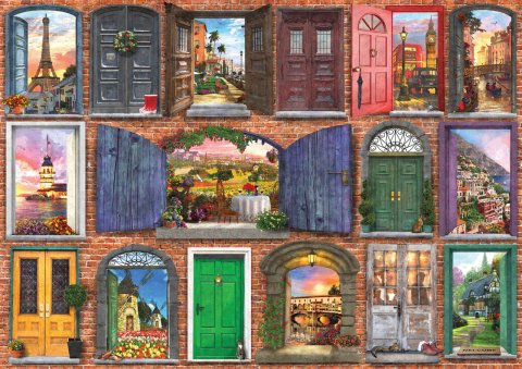 Art Puzzle Las puertas de Europa Puzzle de 1000 piezas