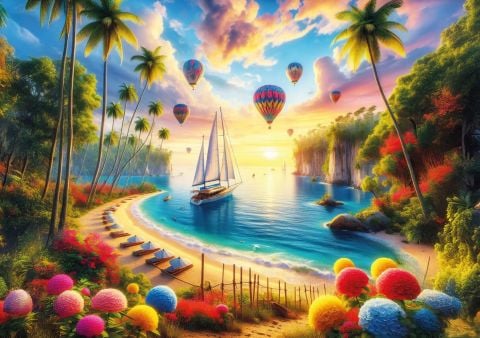 Art Puzzle Masmavi Hayaller 260 Parça Puzzle