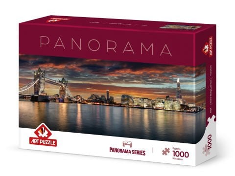 Art Puzzle Tower Bridge,London 1000 Parça Panorama Puzzle