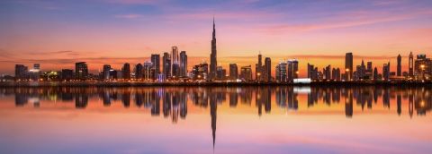 Art Puzzle Dubai Skyline 1000 Piece Panorama Puzzle