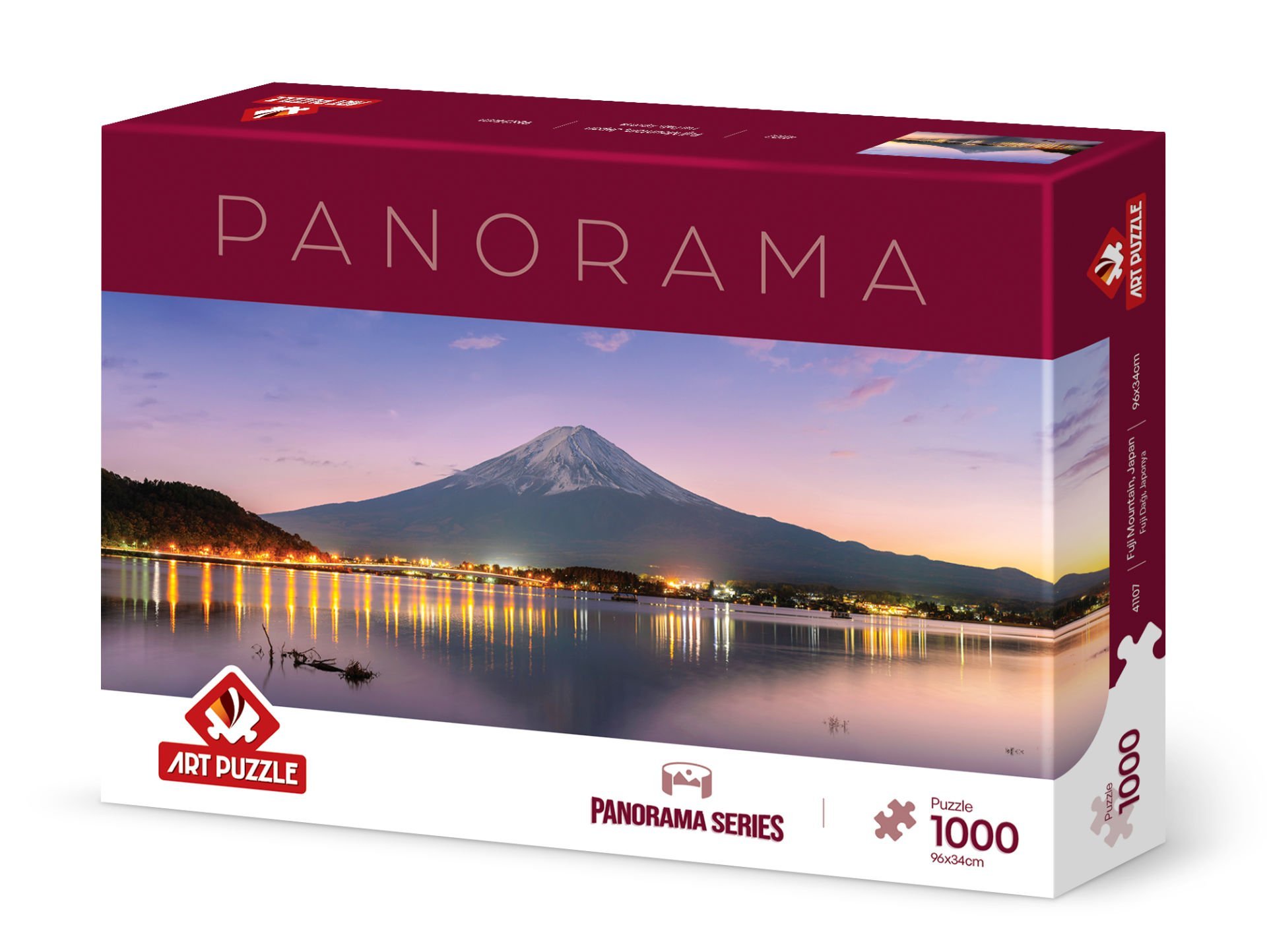 Art Puzzle Fuji Mountain, Japan 1000 Parça Panorama Puzzle