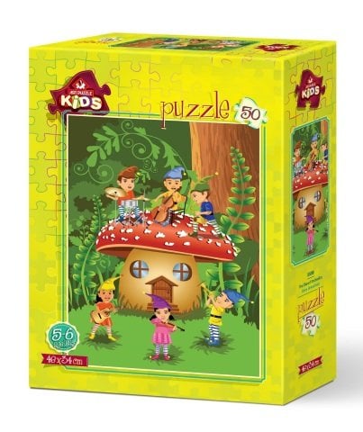 Art Kinderpuzzle Zwergenorchester 50 Teile