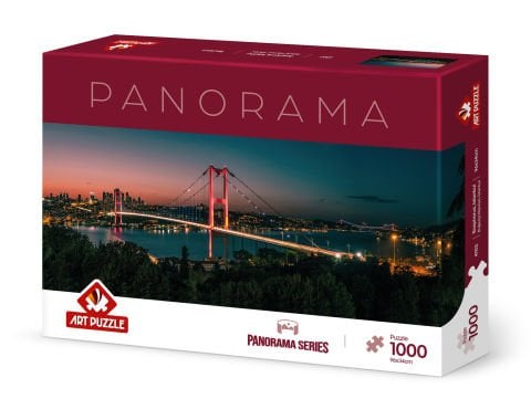 Art Puzzle Bosphorus,Istanbul 1000 Parça Panorama Puzzle