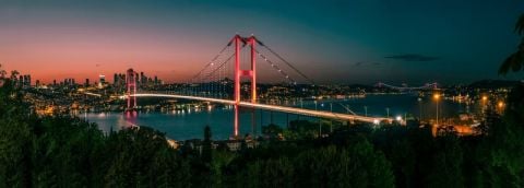 Art Puzzle Bosphorus,Istanbul 1000 Parça Panorama Puzzle
