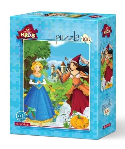 Art Çocuk Puzzle Sihirli Kız 100 Parça