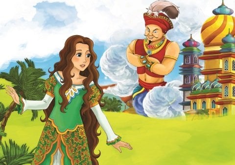 Art Çocuk Puzzle Prensesin Hayali 2x100 Parça