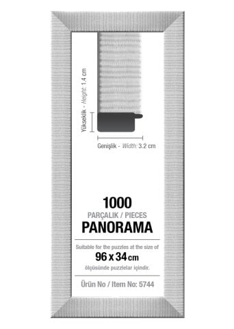 Рамка Art Puzzle 1000's White Panorama Frame (30 мм)
