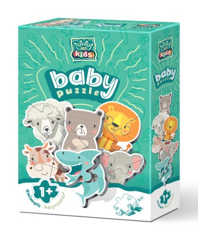 Art Kids Hayvanlar Baby Puzzle