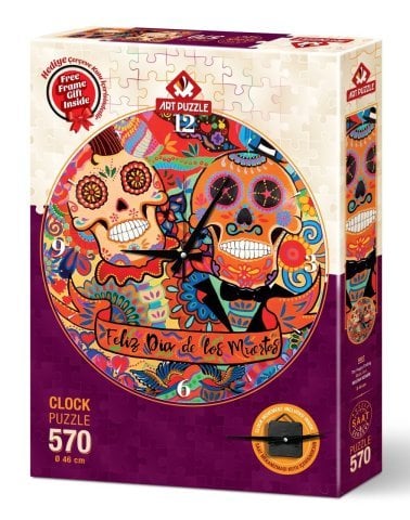 Art Puzzle Mutlu Son 570 Parça Saat Puzzle