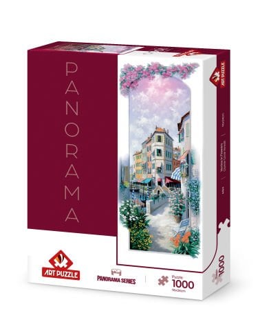 Art Puzzle Venice in Flowers 1000 Piece Panorama Puzzle