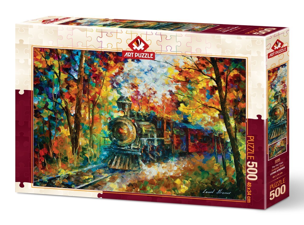 Art Puzzle Sonbahar Treni 500 Parça Puzzle