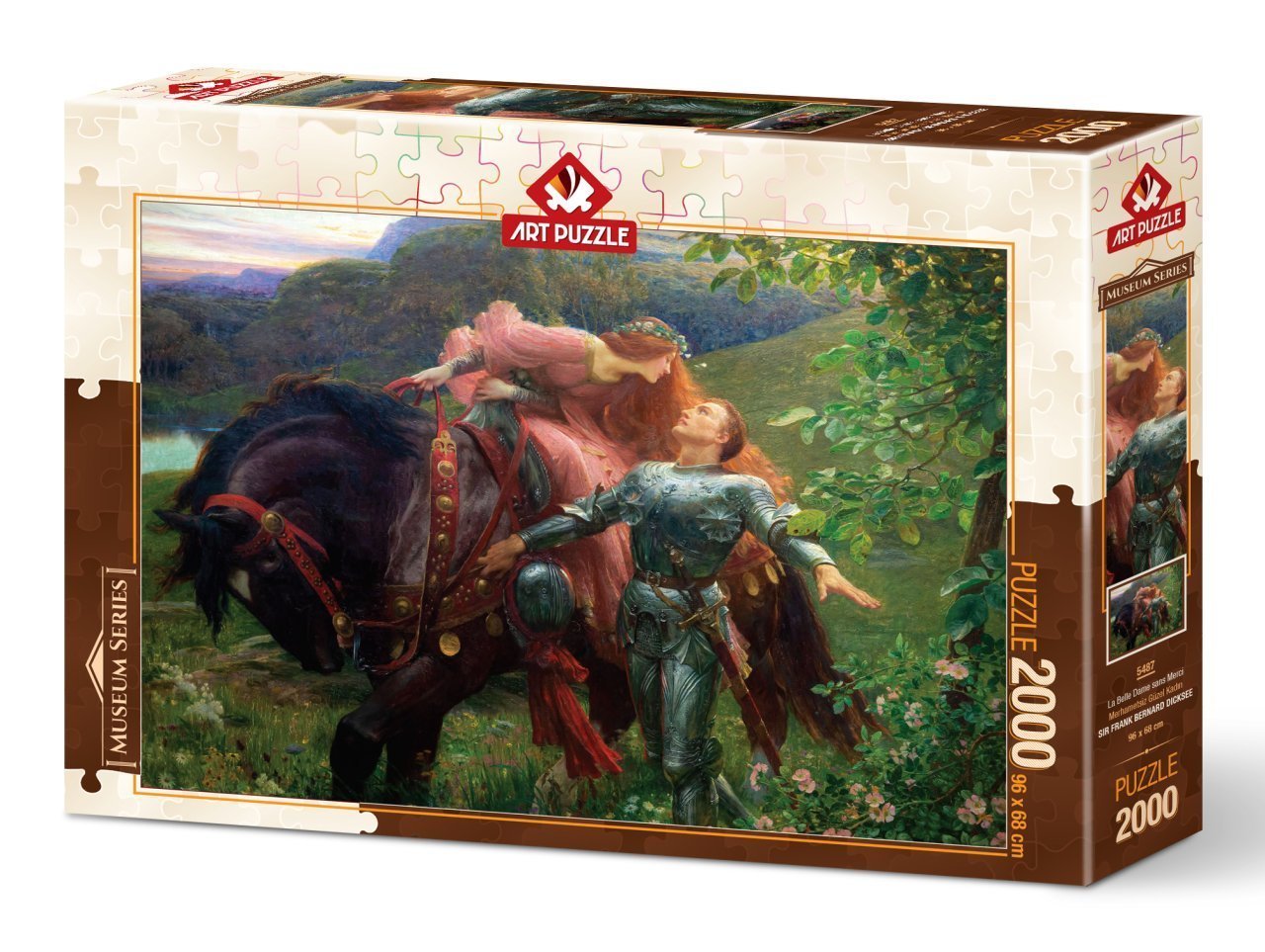 Art Puzzle Merhametsiz Güzel Kadın 2000 Parça Puzzle