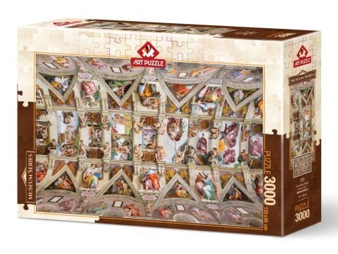 Art Puzzle Sistina Şapeli 3000 Parça Puzzle