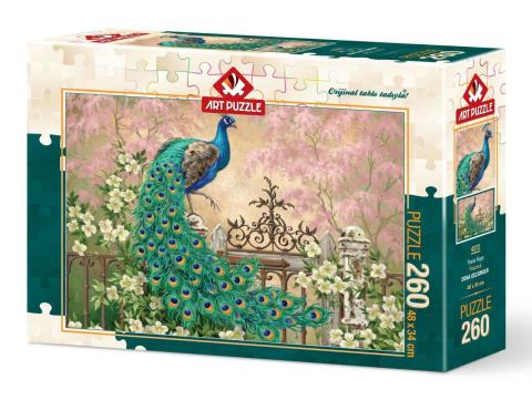 Art Puzzle Pfau 260 Teile Puzzle