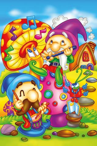 Art Kids Singer Elves 16 Piece Wooden Puzzle