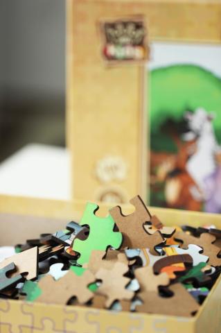 Art Kids Crazy Pilots 50 Piece Wooden Puzzle