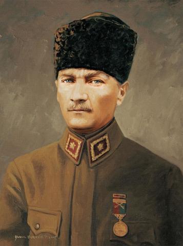 Art Puzzle Commander-in-Chief Marshal Gazi Mustafa Kemal Atatürk 500 Piece Puzzle