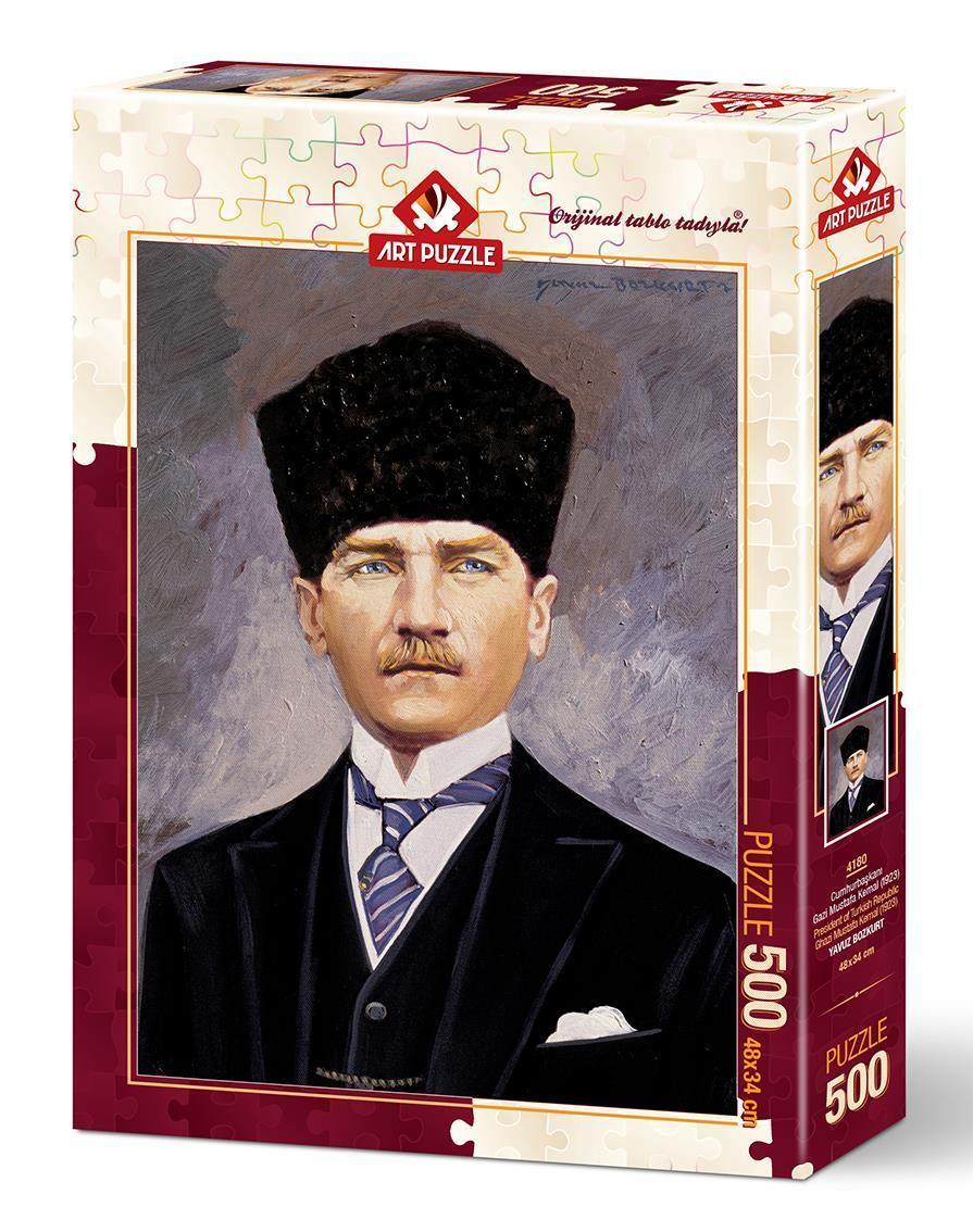 Art Puzzle Президент Гази Мустафа Кемаль Ататюрк Пазл из 500 деталей