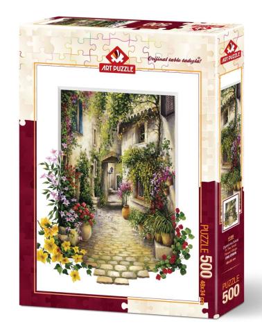 Art Puzzle Flower Alley 500 Teile Puzzle